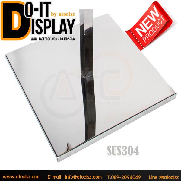 ขาตั้งป้าย-ป้ายโปสเตอร์สแตนด์สเตนเลส ATC-5070D - Image 3