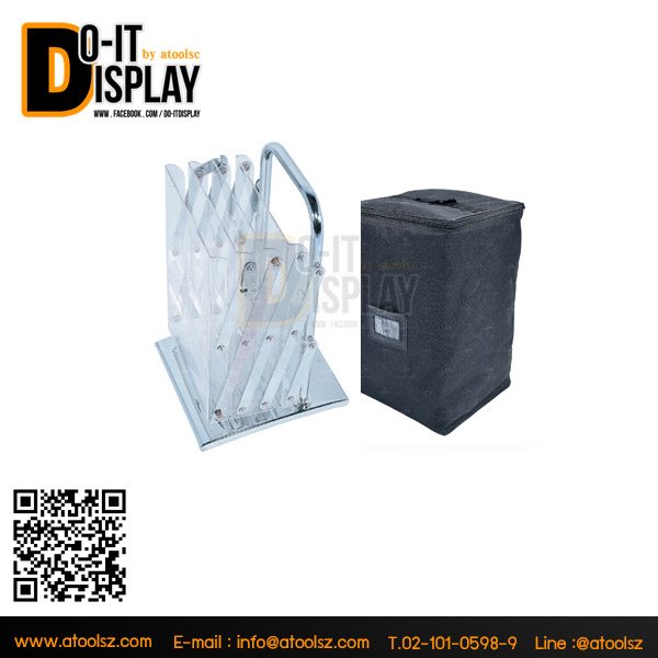 ATC-8B Brochure Holder / ชั้นวางโบรชัวร์ (แบบพับ) - Image 4