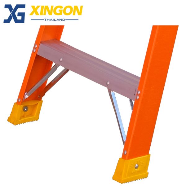บันไดไฟเบอร์กลาสแพลตฟอร์ม6ฟุตมีขาค้ำ XG-152F6 - Image 4