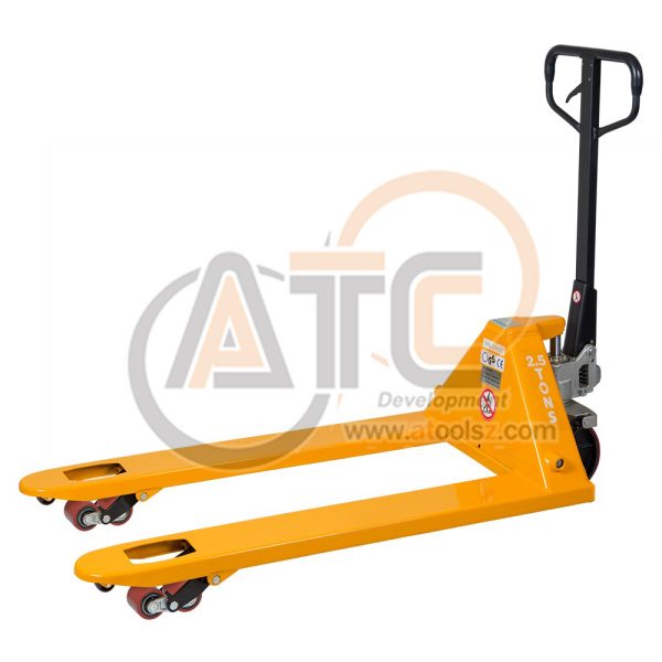 รถยกลากงายาวพิเศษ 2.5 ตัน งา 685x1250 มม. ล้อคู่ PU CNS-256DP12