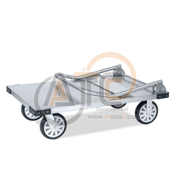 รถเข็นพื้นสเตนเลส มือจับข้างเดียวพับได้ 500 กก. ST1-7011F - Image 2