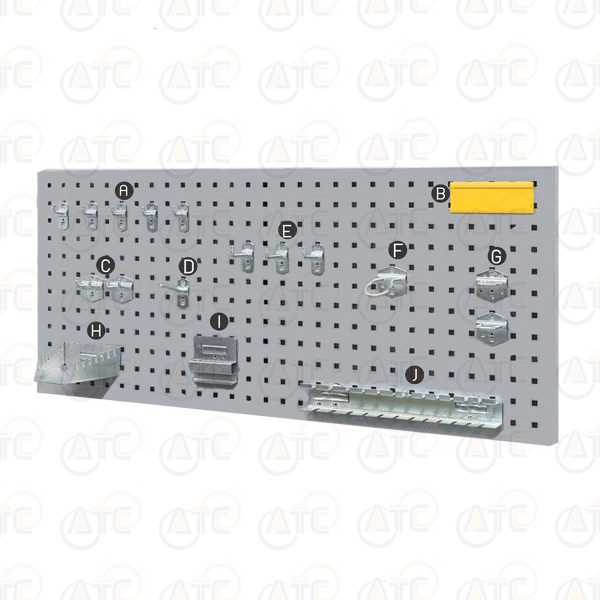 ชุดตะขอเหล็ก Set B 19 ชิ้น (ชุดอเนกประสงค์ สำหรับห้องสารพัดช่าง) ST1-B