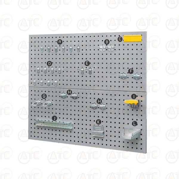 ชุดตะขอเหล็ก Set C 33 ชิ้น (ชุดมืออาชีพ เพื่อการจัดเก็บระดับอุตสาหกรรม) ST1-C