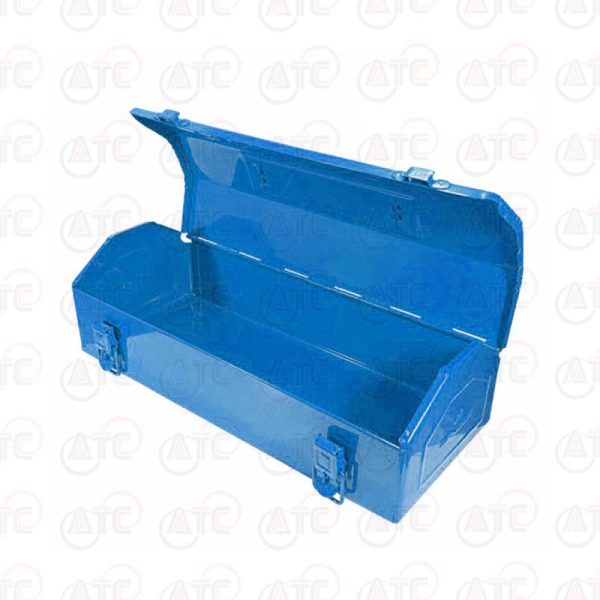 กล่องเครื่องมือเหล็ก 14" 1 ชั้น สีน้ำเงิน 01-001-2 - Image 2