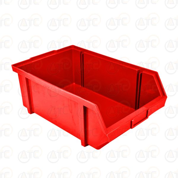 กล่องอะไหล่ สีแดง L465xW305xH175 มม. 1039