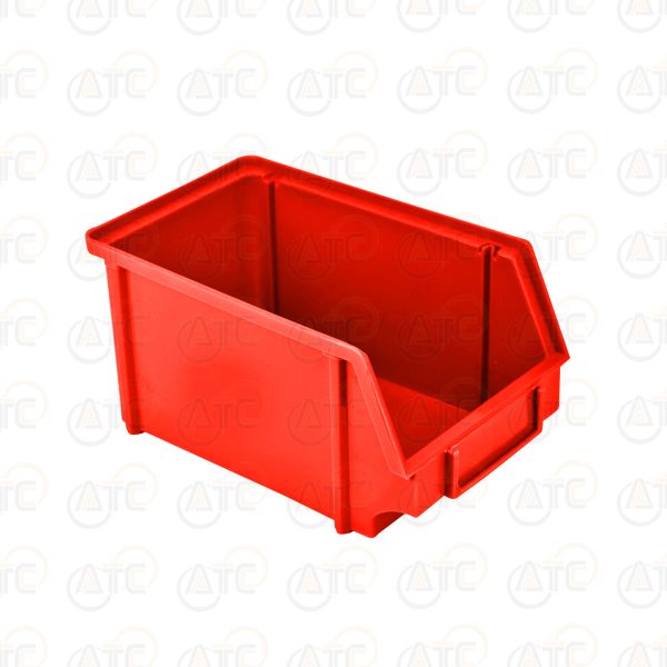 กล่องอะไหล่ สีแดง L238xW148xH125 มม. 1037
