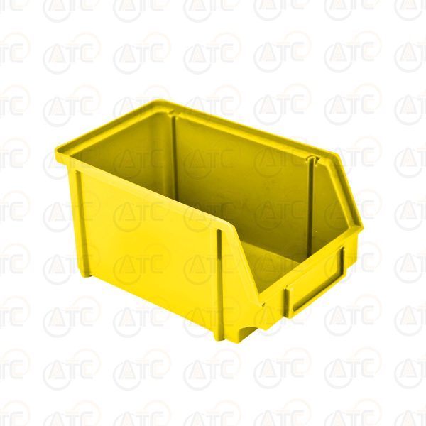 กล่องอะไหล่ สีเหลือง L238xW148xH125 มม. 1037