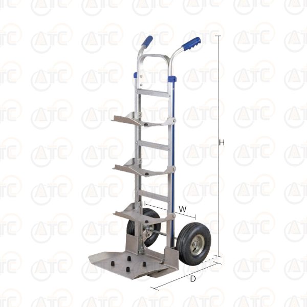 รถเข็นสองล้อ สำหรับเข็นถังน้ำ (ล้อยางตัน) AT-200G4