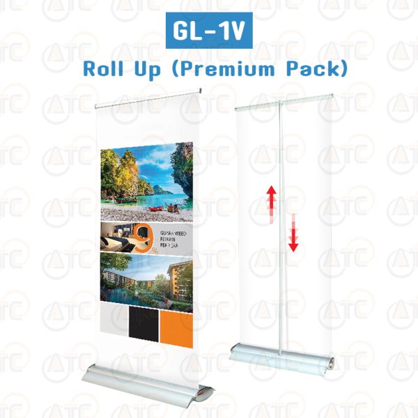 GL-1V Roll Up (Premium Pack) 85×160-200 cm. x2P