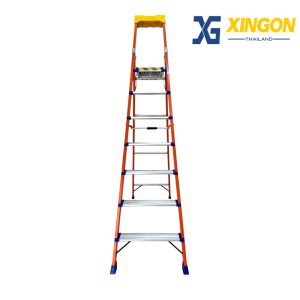 บันไดไฟเบอร์กลาสแพลตฟอร์ม7ฟุต XG-337F7