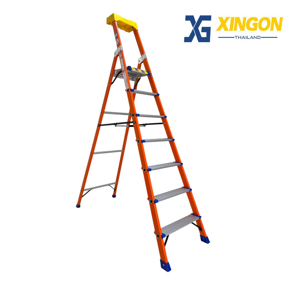 บันไดไฟเบอร์กลาสแพลตฟอร์ม7ฟุต XG-337F7 - Image 3