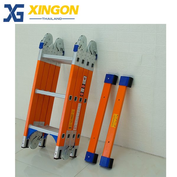 บันไดไฟเบอร์กลาสพับอเนกประสงค์12ขั้น XG163F4x3 - Image 15