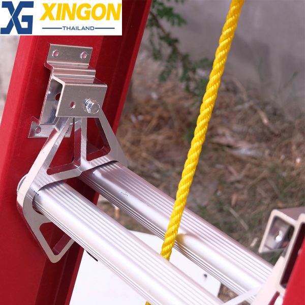 บันไดพาด2ตอนเลื่อนไฟเบอร์กลาส8ฟุต XG-127D2x8 - Image 2