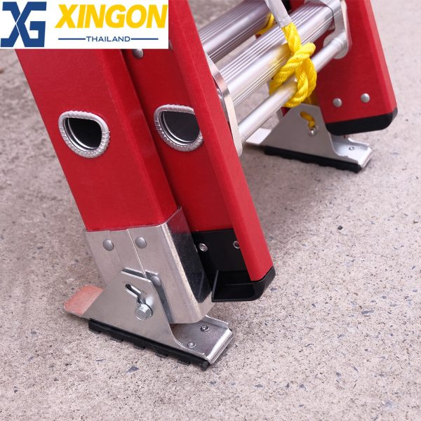 บันไดพาด2ตอนเลื่อนไฟเบอร์กลาส8ฟุต XG-127D2x8 - Image 3