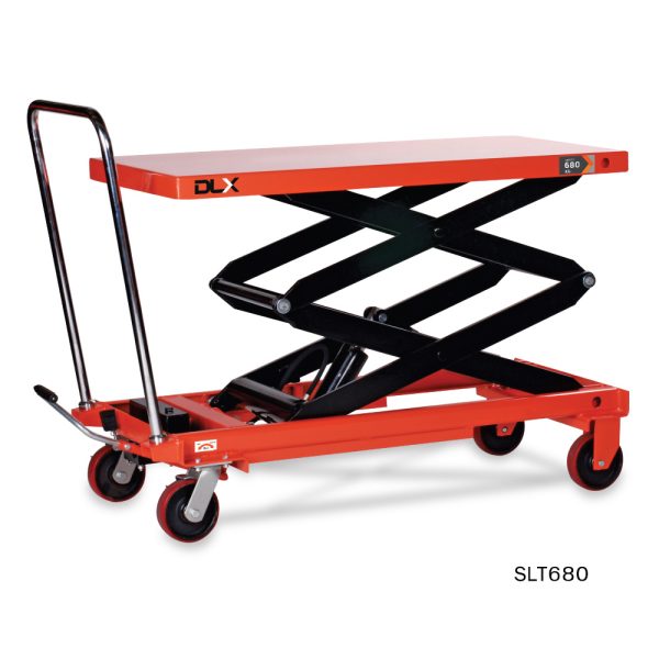 โต๊ะยกสูงแบบแมนนวล Lift table manual scissor 680กก. SLT680