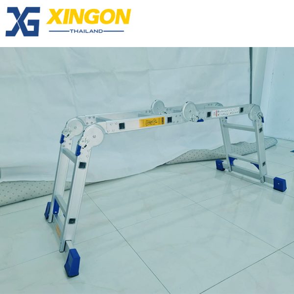 บันไดอเนกประสงค์พับได้8ขั้น XINGON สูงพาดยาว2.34เมตร XG-115A4x2 - Image 9