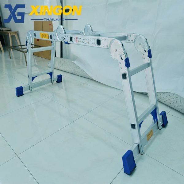 บันไดอเนกประสงค์พับได้8ขั้น XINGON สูงพาดยาว2.34เมตร XG-115A4x2 - Image 7