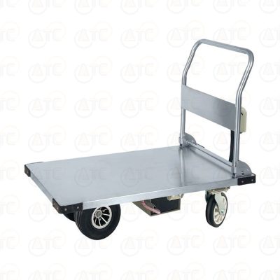 รถเข็นพื้นสแตนเลส มือจับข้างเดียวพับได้ พลังไฟฟ้า ST1E-7011F